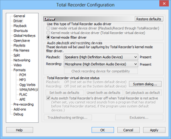 Total Recorder Developer Edition screenshot 16