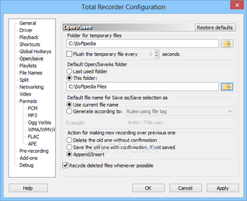 Total Recorder Developer Edition screenshot 20