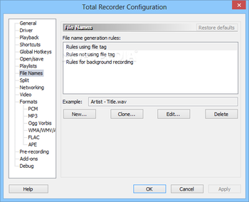 Total Recorder Developer Edition screenshot 21