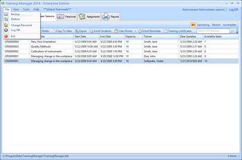 Training Manager - Enterprise Edition screenshot 2