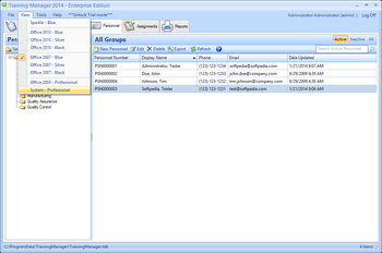 Training Manager - Enterprise Edition screenshot 3