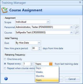 Training Manager Enterprise Edition screenshot 9