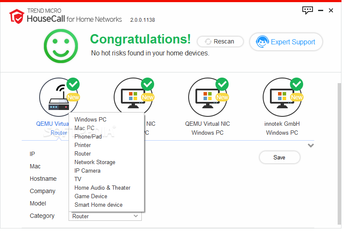 Trend Micro HouseCall for Home Networks screenshot 3