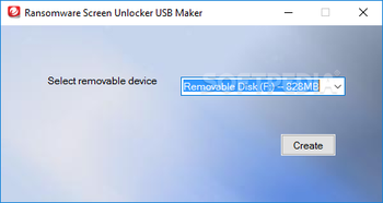 Trend Micro Ransomware Screen Unlocker For USB screenshot