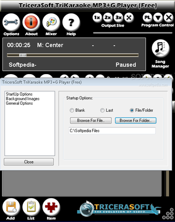 TriKaraoke MP3+G Player  screenshot 2