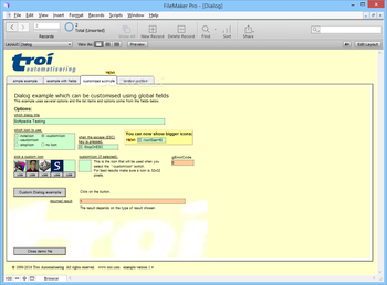 Troi Dialog Plug-in screenshot 4