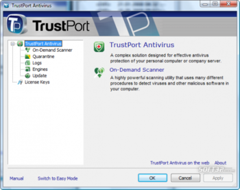 TrustPort U3 Antivirus screenshot 3