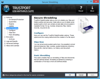 TrustPort USB Antivirus screenshot 4