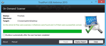 TrustPort USB Antivirus screenshot 5