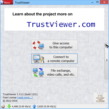 TrustViewer screenshot