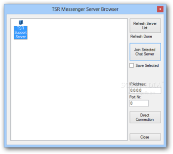 TSR LAN Messenger screenshot 3