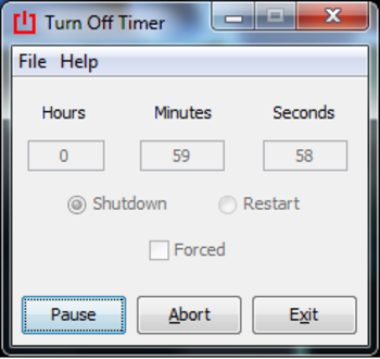 Turn Off Timer screenshot 2