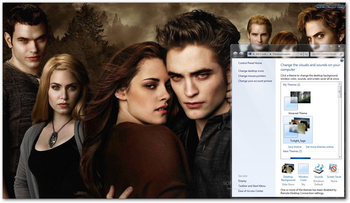 Twilight Saga Theme screenshot