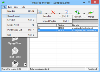 Twins File Merger screenshot 4