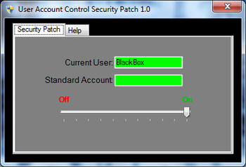 UAC Security Patch screenshot