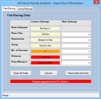 UK Horse Racing Analyser screenshot 2