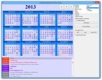Ultimate Calendar Portable screenshot 11
