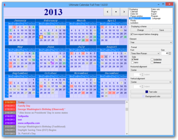 Ultimate Calendar Portable screenshot 6