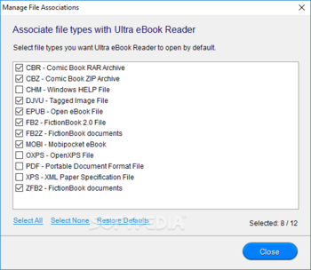 Ultra eBook Reader screenshot 6