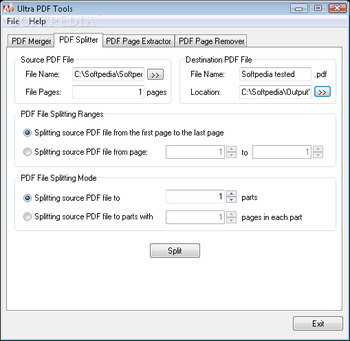 Ultra PDF Tools screenshot 2