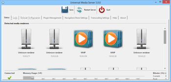 Universal Media Server screenshot