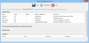 Universal Media Server screenshot 4