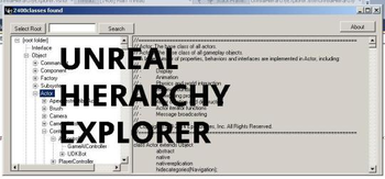UnrealScript Hierarachy Explorer screenshot