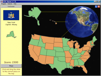 USA Jigsaw screenshot