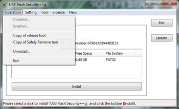 USB Flash Security+g screenshot 2
