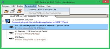 USB Redirector RDP Edition screenshot 4