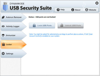 USB Security Suite screenshot