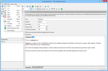 VCE Exam Simulator screenshot 3