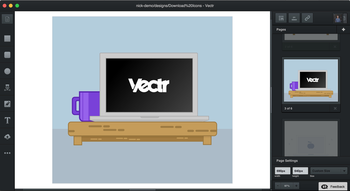 Vectr screenshot