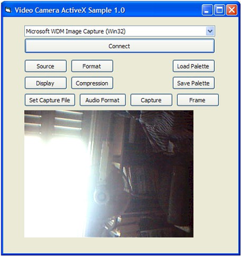 Video Camera ActiveX (OCX) screenshot