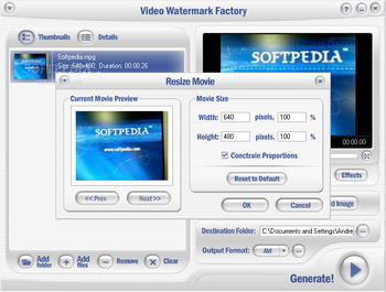 Video Watermark Factory screenshot 2