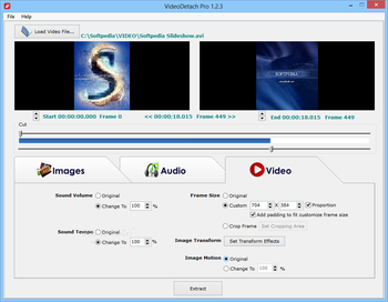VideoDetach Pro screenshot 3