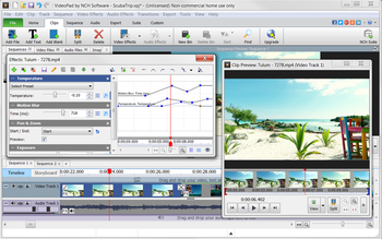 VideoPad Video Editor and Movie Maker Free screenshot