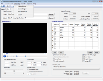 VideoVista Professional Edition screenshot 3