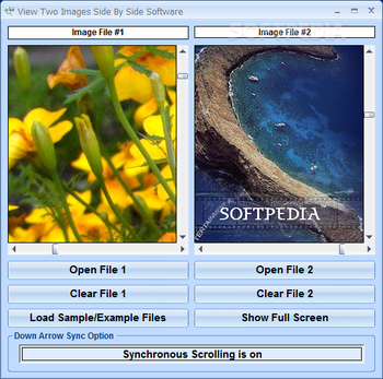 View Two Images Side By Side Software screenshot