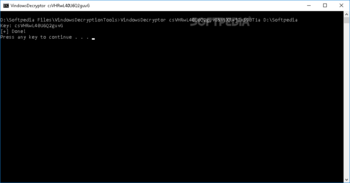 Vindows Ransomware Decryption Tools screenshot
