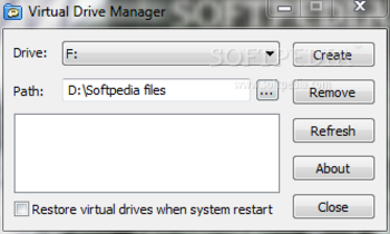 Virtual Drive Manager screenshot