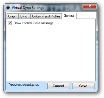 Virtual Dyno screenshot 5