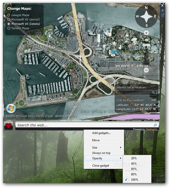 Virtual Earth screenshot 4