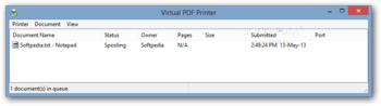 Virtual PDF Printer screenshot 2