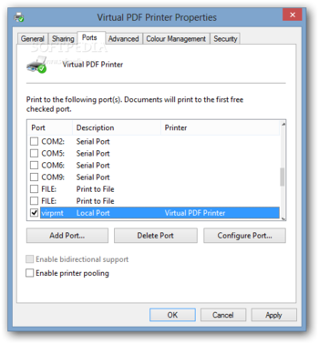 Virtual PDF Printer screenshot 5