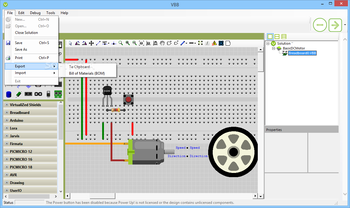 VirtualBreadboard (VBB) screenshot 2