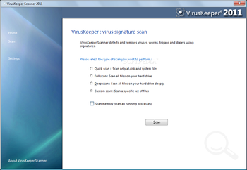 VirusKeeper Pro 2011 screenshot 3