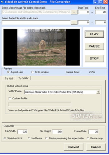 VISCOM Video Edit ActiveX Control screenshot 3