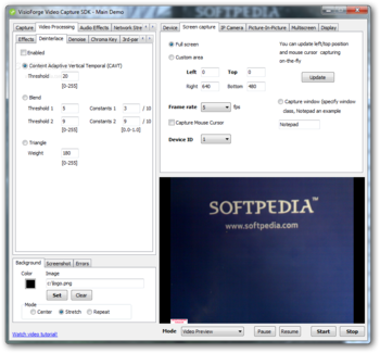 VisioForge Video Capture SDK Delphi Edition screenshot 7