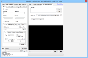 VisioForge Video Edit SDK .Net screenshot 11